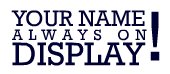 Your Name Always On Display